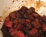 Foto langkah ke 1 dari resep Sate Sapi Manis Bumbu Kacang.