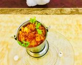 A picture of step 7 of Paneer  Balti with Soya-Makhana.