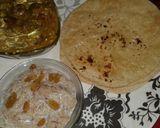A picture of step 6 of Brinjal and moong daal bari gravy.
