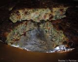 A picture of step 15 of Persian Spinach & ground beef frittata.