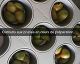 Une image de l'étape 2 de Clafoutis aux mirabelles.