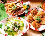 Hình bước làm 4 của món Bữa cơm đơn giản mùa Trung thu