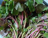 A picture of step 1 of Amaranthus, Veggies and Lentil Dry Curry.