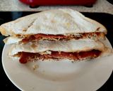 A picture of step 5 of My, Omelette, Bacon and Cheese Sandwich 🤩.