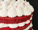 Foto del paso 17 de la receta Red Velvet con relleno de lemon curd y buttercream de queso