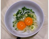 รูปขั้นตอนการทำที่ 2 ของ ข้าวหน้าไข่หม้อหุงข้าว