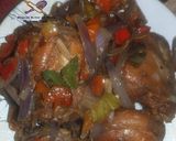 A picture of step 17 of Peppered Chicken.