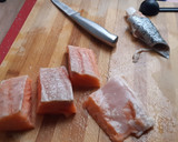 Foto del paso 1 de la receta: Salmón al horno con bacon