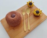 Une image de l'étape 1 de Bowlcake au son d’avoine /farine de coco.