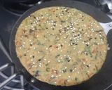 A picture of step 6 of Sorghum Paratha(jawar ka paratha).