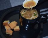 A picture of step 4 of Chicken Soup.
