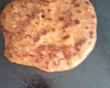 A picture of step 2 of Atta chakuli(wheat flour pancke).