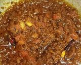 A picture of step 7 of Cauliflower green peas curry.