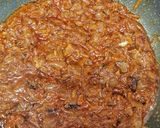 A picture of step 4 of Bangla chicken massala.