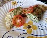 A picture of step 9 of Fried rolled omelette.