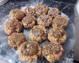 Foto del paso 2 de la receta: Galletitas Pepas de avena y banana rellenas de higo y Nutella