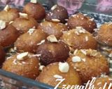A picture of step 4 of Bread Gulab Jamuns.