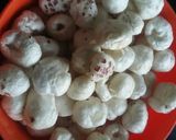 A picture of step 2 of Poha Makhana Ladoo.