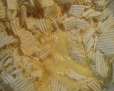 A picture of step 3 of Potato Chip Casserole.