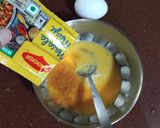 A picture of step 1 of Egg Omelette Do Pyaza.