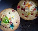 টুটি ফুটি   কাপ কেক(tutti fruiti cup cake recipe in Bengali) রেসিপির ধাপ 10 ছবি