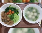 Foto langkah ke 7 dari resep Mie ayam pocai jamur bola ikan tenggiri.