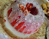 صورة لخطوة 1 من وصفة كيك وردي مع كريمة الليمون🍩🍋🍋