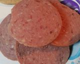A picture of step 3 of Salami Flatbread Sandwich.