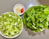 餐廳炒青菜-油菜的食譜步驟1照片