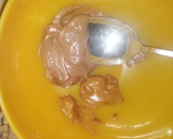 A picture of step 5 of Dalgona cake.