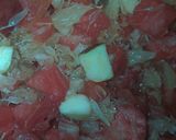 A picture of step 2 of Fruit salad.