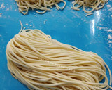 Foto langkah ke 14 dari resep Mie homemade sehat andalanku, lebih kenyal dan mantap.
