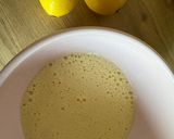 A picture of step 2 of Fondant with Petit Suisse and Lemon.