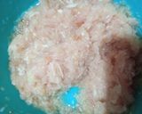 A picture of step 1 of Chicken with peas.