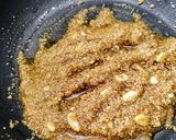 A picture of step 3 of Daliya Ladoos.