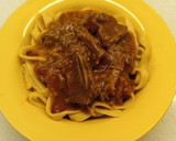 Foto del paso 6 de la receta: Fideos caseros + salsa con costillas