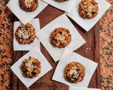 Foto del paso 6 de la receta Galletas saludables de avena y almendras con chocolate de alto contenido en cacao 🍫