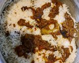 A picture of step 2 of Mutton biryani.