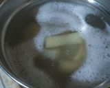 Foto del paso 3 de la receta: Papas a la mostaza con arroz & croquetas de arroz y legumbres (vegan)!
