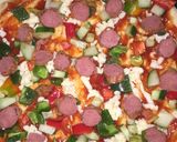 A picture of step 8 of Homemade pan pizza(no oven).