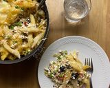 Oven baked penne with cottage cheese and "habijabi" leftovers রেসিপির ধাপ 4 ছবি