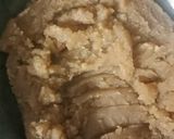 A picture of step 3 of Aate ka halwa.