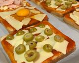Foto del paso 3 de la receta Mini panpizzas variadas 🍕