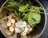 A picture of step 2 of Green Bake Falafel.