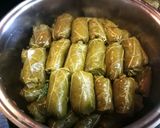 Foto del paso 10 de la receta: Hojas de parra rellenas con mix de carne y arroz Bomba