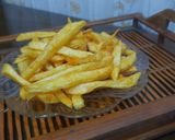 A picture of step 4 of YELLOW FRIES❤😋😋.