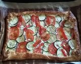 Foto del passaggio 7 della ricetta Torta salata zucchine e pomodori