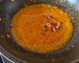 A picture of step 4 of Capsicum-Onion Curry in a Yogurt-Based Red Gravy.