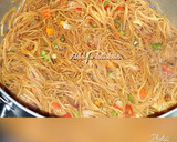 A picture of step 6 of SPECIAL BROWN PASTA (soyayyar taliya)😋😋😋.