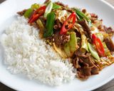 Szechuáni pirított marhahús – káposztával recept fázis 9 fotója